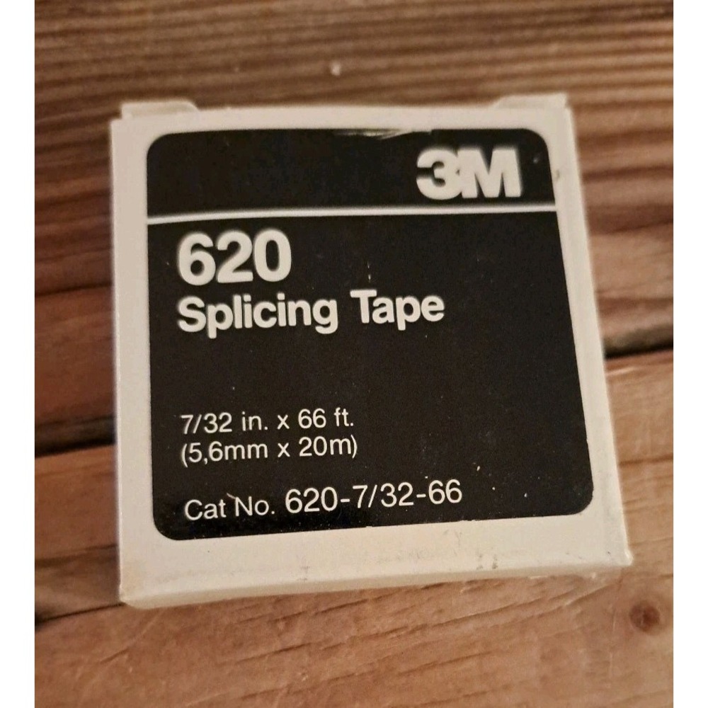 3M 620 7/32 in x  66 ft.Splicing Tape  - New Old Stock-Sealed